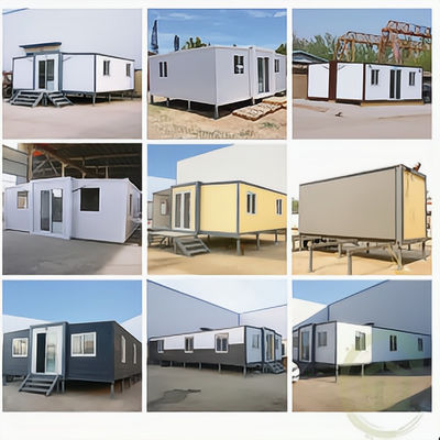 Electro Galvanized Steel Structure Foldable Expandable Container House for Hotel