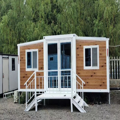 Prefab Four Bedroom One Bathroom Container House with Steel Structure and Sandwich Panel