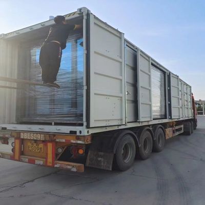Expandable Container House with 2 Bedrooms and Steel Door in White or Customized Color