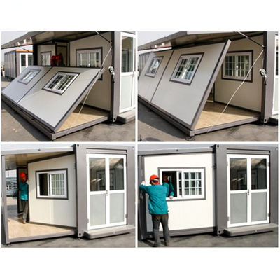 Modern 2 Bedroom Luxury Prefab Modular Homes With Steel Structure Frame Welded
