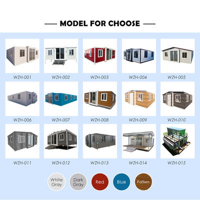 Expandable Granny Flat Prefabricated Container House with Steel Structure Frame Welded