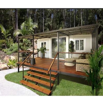 Modular Foldable 20ft 40ft Expandable Container House For Villa 5800*6400*2530mm