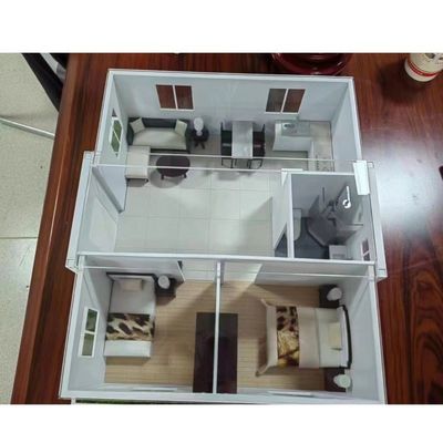 Modular Foldable 20ft 40ft Expandable Container House For Villa 5800*6400*2530mm