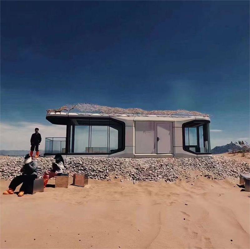Galvanized Light Steel Frames Beach Hotel Homestay Space Module for Convenient Living