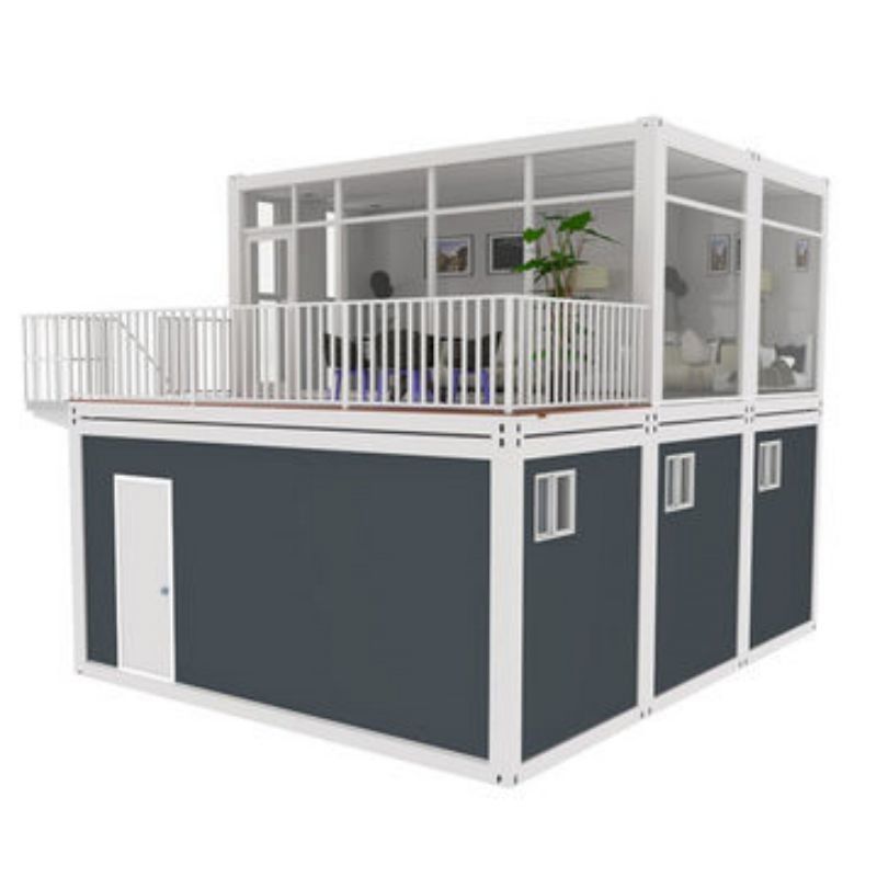 Expandable Prefabricated Container House With Sandwich Panel