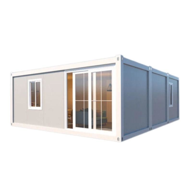 Office Luxuriant 20ft Luxury Duplex 3 Bedroom Steel Structures Prefabricated Homes Container House