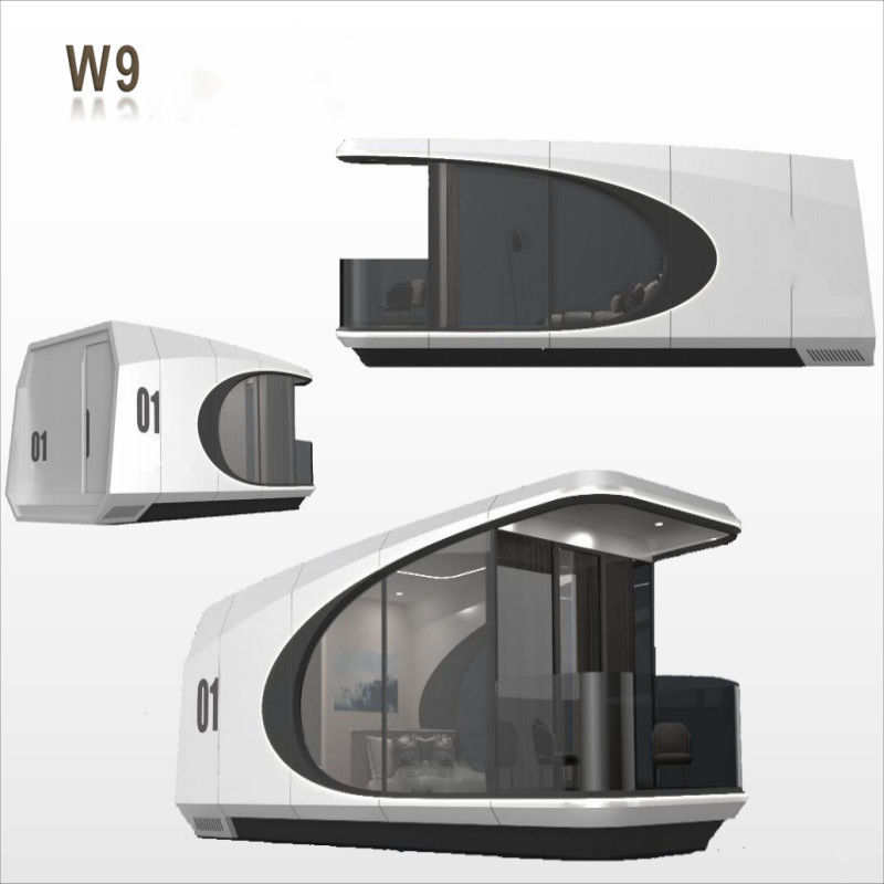 Sleep Pod Container Home for Capsule House Outdoor Mobile Tiny Houses Steel Structure