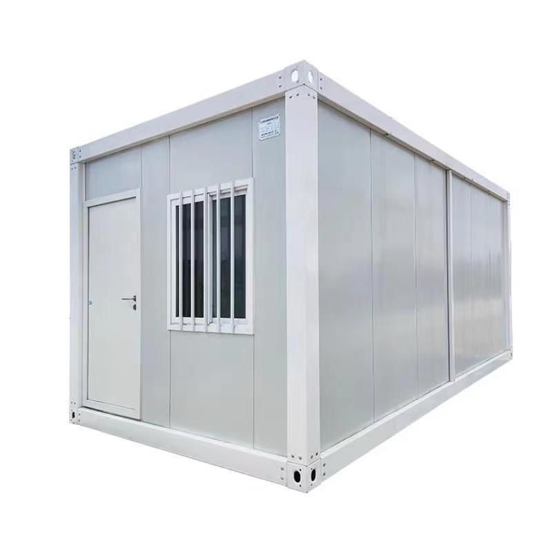 Steel Sandwich Panel Mobile Living Container House 20ft 40ft 2 Bedroom Custom Structure