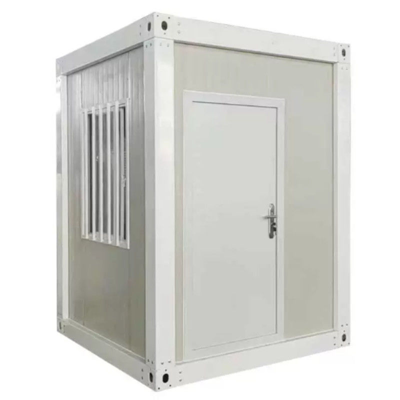 20ft Contemporary Modular Glass Steel Frame Foldable Flat Pack Prefab Container House for Hotels
