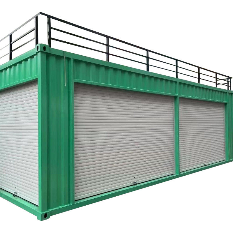 Courtyard Prefab Detachable Coffee Shop Restaurant Luxury Bar Led Flat Pack Container House
