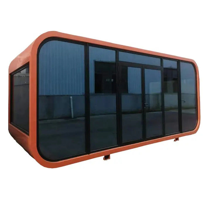 Pod Apple Cabin Customization Size Villa Luxury Modular Home Container Steel Residential