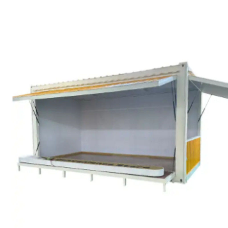 Steel Structure 20ft Custom Size Mobile Cabins Flat Pack Container Modular House Shop