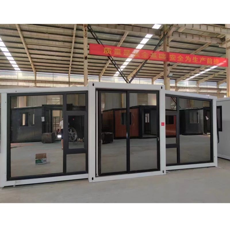 Expandable Shipping Container House Prefabricated Homes With Graphic Design