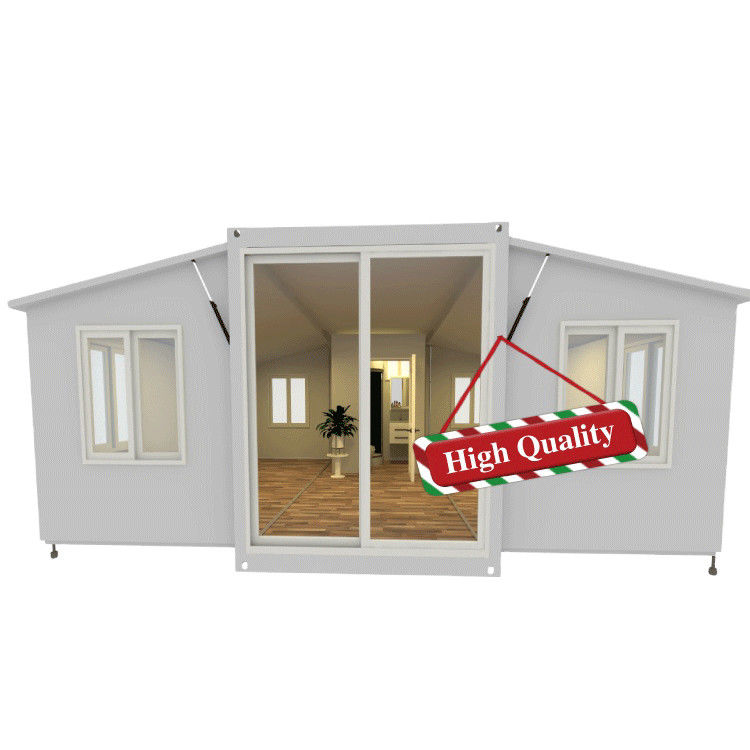 Prefabricated Luxury Living Expandable Container House Steel Structure Frame Welded