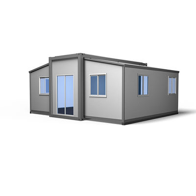 Home Makkelijk te monteren 20ft uitbreidbaar 3 slaapkamers Prefab vouwbaar container huis